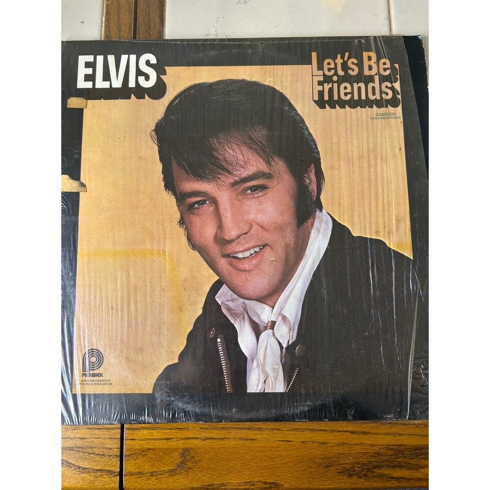 Elvis Presley Let's Be Friends‎ Vinyl Record Album Camden CAS 2408 LP